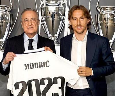 Son dakika... Modric 1 yıl daha Real Madrid’de