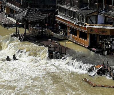 Çin'de şiddetli yağış: 10 ölü, 3 kayıp