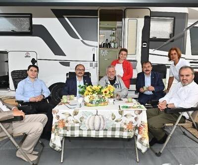 Kamp ve karavan tutkunları Bursa’da buluştu