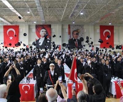 Erzincan POMEM’de 826 polis mezuniyet sevinci yaşadı