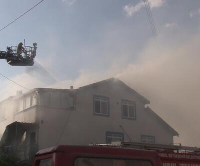 Son dakika haberi: Tuzla'da fabrika yangını