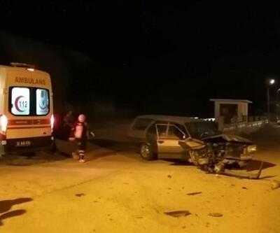 Yalvaç'ta kaza: 5 yaralı