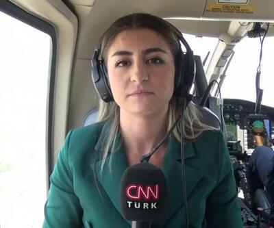 Dönüş yoğunluğu için önlemler artırıldı: CNN TÜRK polis helikopterinde