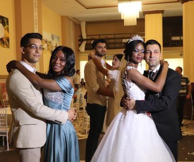 Vasiyetle yapılan ilk düğünün ardından Afrika'dan üç gelin geldi