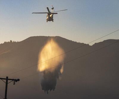 ABD’de yangın söndürme helikopteri düştü