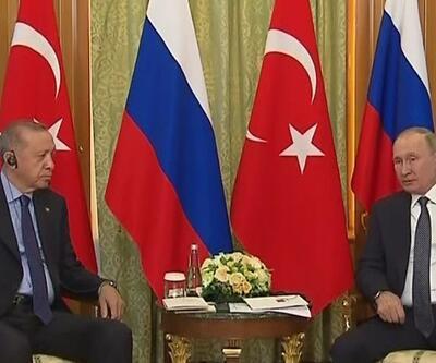 Soçi'de kritik zirve: Erdoğan-Putin görüşmesi başladı