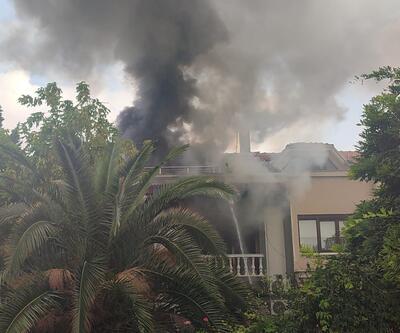 Bakırköy'de hukuk bürosunda yangın 