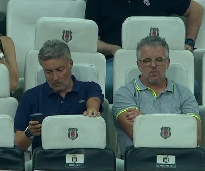 Domenec Torrent Beşiktaş-Sivasspor maçını izlemeye geldi 
