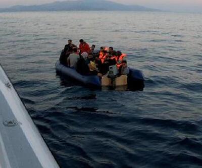 Çanakkale'de 32 kaçak göçmen kurtarıldı 