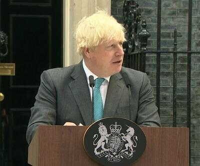 Boris Johnson veda konuşmasını yaptı