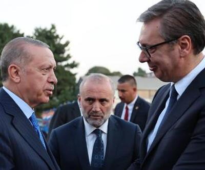 Sırbistan ziyaretini tamamlayan Erdoğan’ı mevkidaşı Vucic uğurladı