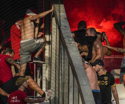 Nice-Köln maçı öncesi çıkan olaylarda 18 kişi yaralandı