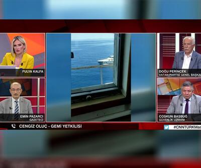 Yunanistan'dan Ege'de taciz! O gemideki yetkili CNN Türk'te