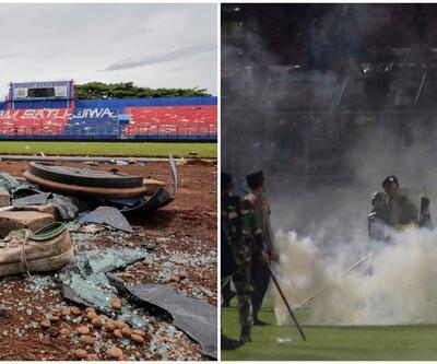 Endonezya'da futbol maçında çıkan izdihamda 32 çocuk hayatını kaybetti