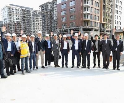 Başakşehir Belediyesi’nin konut projesini Japon yetkililer ziyaret etti