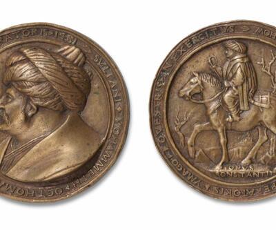 Fatih Sultan Mehmet’in resmedildiği madalyon Londra'da müzayedeye çıkıyor