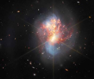 James Webb Teleskobu'ndan nefes kesen kare: Çarpışan galaksiler görüntülendi