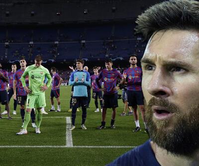 Barcelona'da şok! Camp Nou'da Messi protestosu