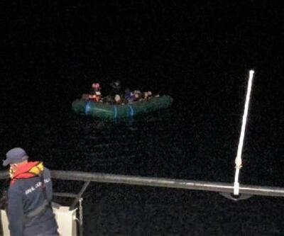 Datça'da 29 kaçak göçmen kurtarıldı