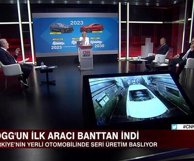 Cumhuriyetin kazanımları, TOGG'un ilk aracının banttan inmesi ve siyasette TOGG tartışması CNN TÜRK Masası'nda konuşuldu