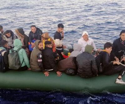 Marmaris ve Datça 58 düzensiz göçmen kurtarıldı