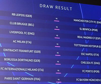 SON DAKİKA... Şampiyonlar Ligi son 16 turu eşleşmeleri belli oldu! Liverpool Real Madrid ve PSG Bayern