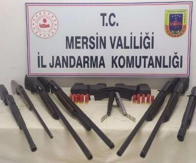 Mersin'de ruhsatsız silah satışına operasyon