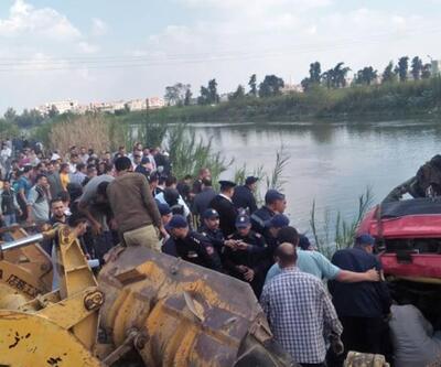 Mısır'da su kanalına düşen otobüste can kaybı 24'e yükseldi