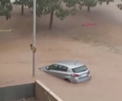 İspanya'da şiddetli yağış: 1 ölü