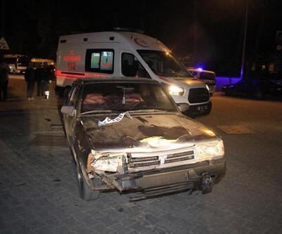 Kula'da trafik kazazı; 2 yaralı