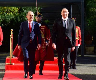 Azerbaycan Cumhurbaşkanı Aliyev Arnavutluk’ta