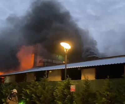 Son dakika haberi: Esenyurt'ta sanayi sitesinde yangın