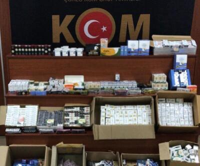 Çerkezköy'de cinsel içerikli ürünler ele geçirildi:1 gözaltı