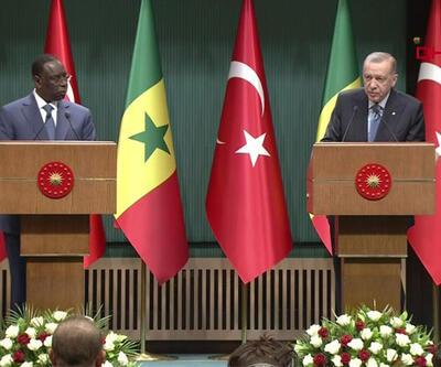 Son dakika... Senegal Cumhurbaşkanı Ankara'da! İki liderden ortak açıklama 