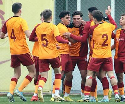 U19'da Galatasaray'dan Fenerbahçe'ye 4 gol!