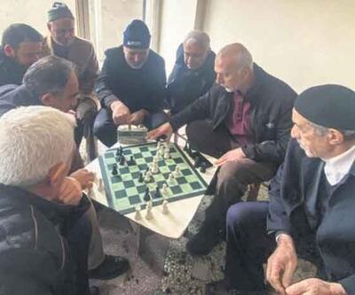Bu köyde satranç kültürel bir miras! "30 yıldır satranç oyunuyorum"