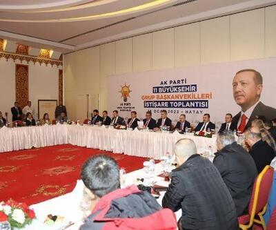 11 büyükşehrin AK Partili grup başkanvekilleri Hatay’da bir araya geldi