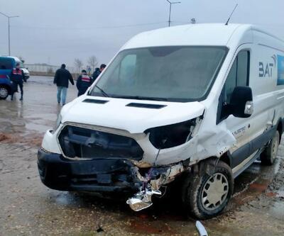 Edirne’de zincirleme trafik kazası: 2 yaralı