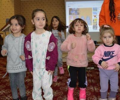 Mardin’de misafir edilen depremzede çocuklar için etkinlik