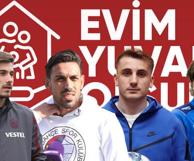 Futbolculardan 'Evim Yuvan Olsun' kampanyasına destek çağrısı