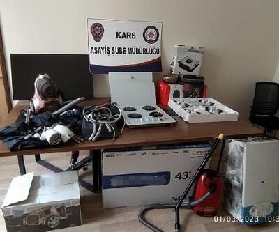 Kars'ta kombi hırsızları tutuklandı