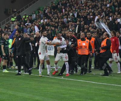 Sakaryaspor-Samsunspor maçı PFDK’ya sevk edildi