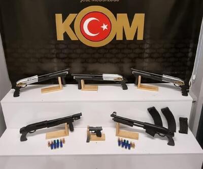 Kayseri'de kaçak silah ticareti yapan 3 kişiye gözaltı