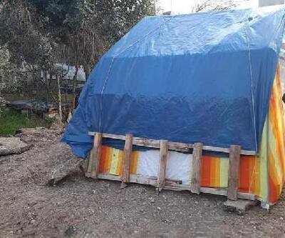 Çadırda yaşayan aileye 'konteyner ev' yardımı