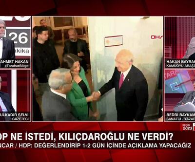 HDP ne istedi, Kılıçdaroğlu ne verdi? Erdoğan Bahçeli'ye bugün ne dedi? İnce kazanacak mı, kaybettirecek mi? Tarafsız Bölge'de tartışıldı