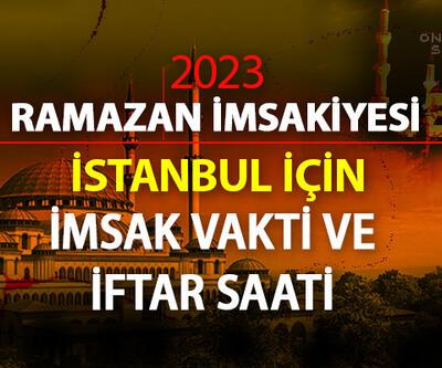 İstanbul imsakiyesi 2023! 23 Mart İstanbul imsak vakti saat kaçta, sahur saati ne zaman?