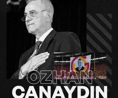 Galatasaray'dan Özhan Canaydın için anma mesajı