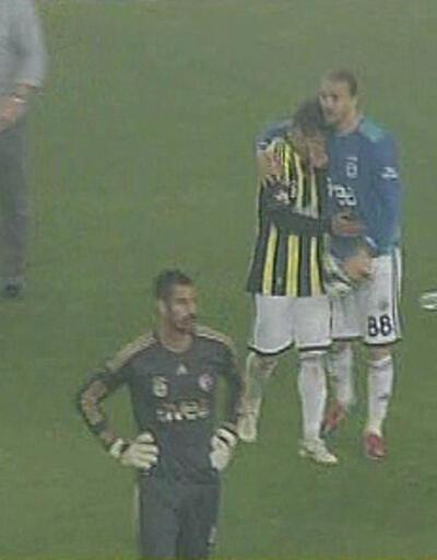 Fenerbahçeli futbolcular gözyaşlarına hakim olamadı