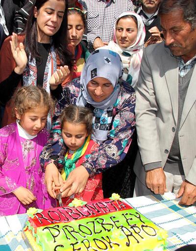 Halfeti'de Öcalan'ın doğum günü kutlaması
