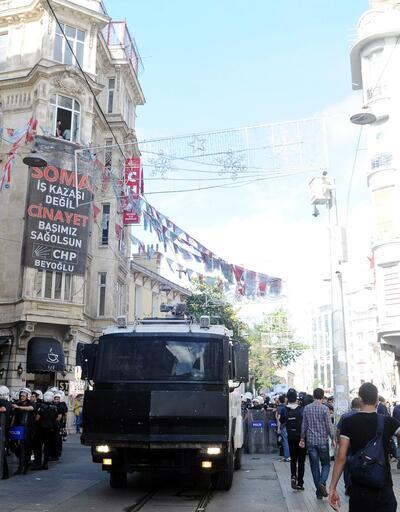 Gezi eylemine Taksim'de müdahale